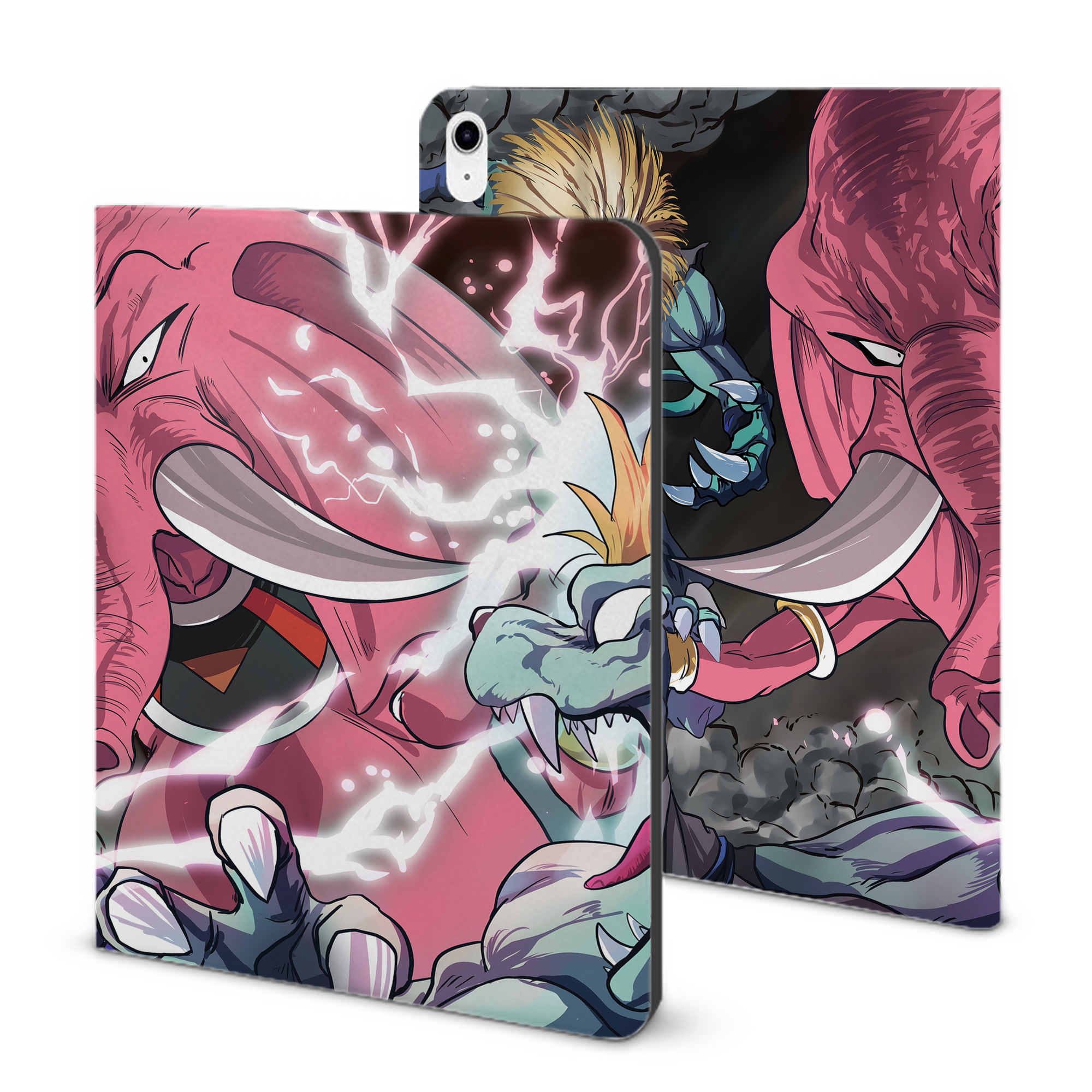 （画像用） ドラゴンボール DRAGON BALL IPad ケース ブック型 PUレザー TPU 耐衝撃 軽量 薄型 ペン収納なし 全面保護 IPad 各モデル対応